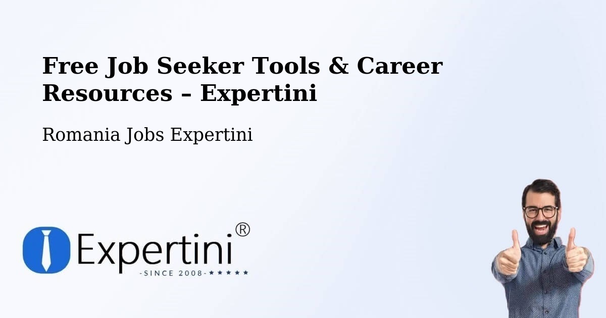 Free Job Seeker Tools & Career Resources – Comuna Redea - Comuna Redea, Romania Jobs Expertini