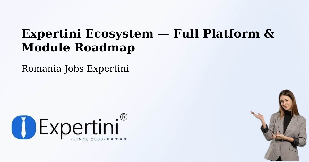 Expertini Ecosystem — Full Platform & Module Roadmap – Comuna Redea