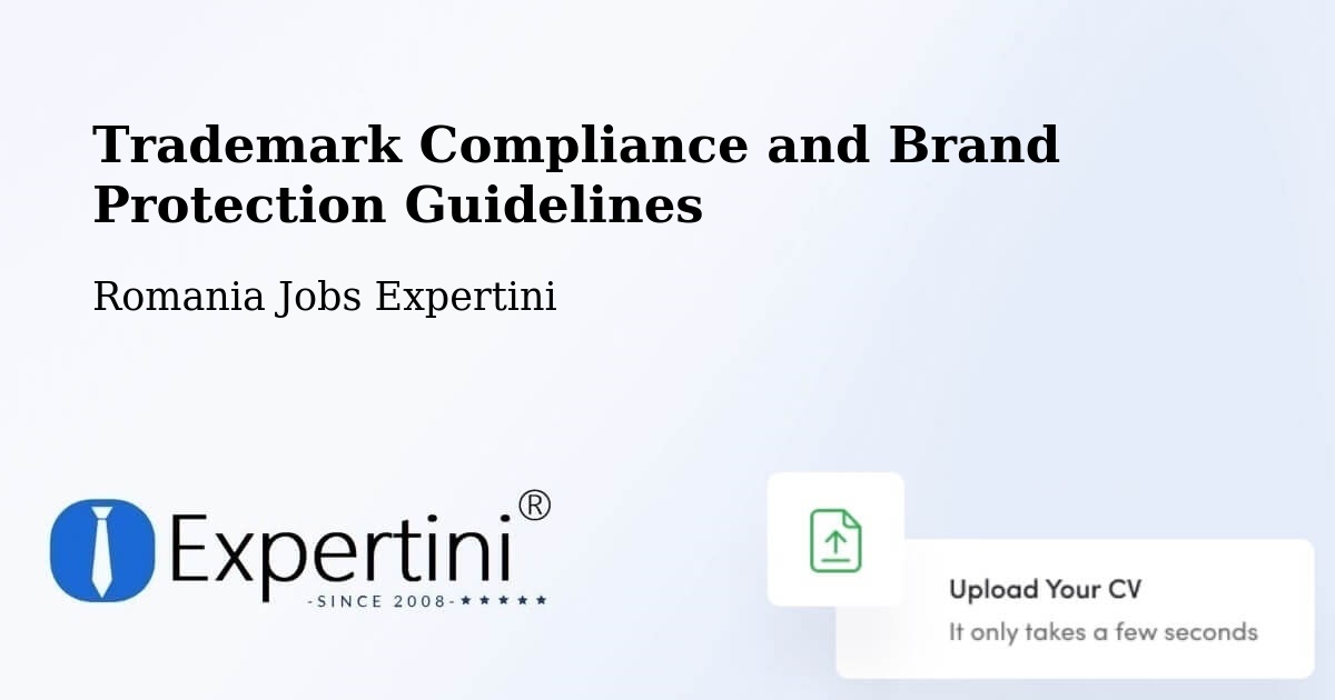 Trademark & Brand Protection Guidelines – Comuna Redea - Romania Jobs Expertini